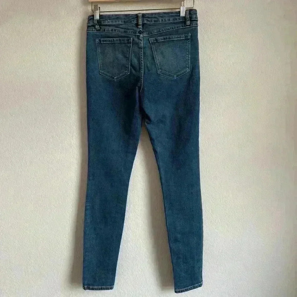 PrAna Women’s Size 4/27 Organic Cotton Mid Rise Medium Wash Denim Jeans - Picture 2 of 11